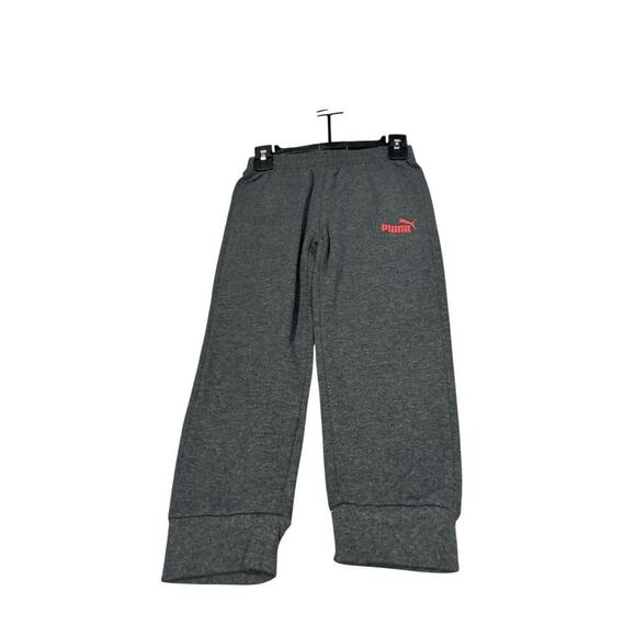 PUMA Kids' Tech Fleece Jogger Set 3-Piece, Grey/Black/Red Size XXS - Picture 3 of 5